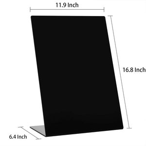<span class=keywords><strong>Tableau</strong></span> d'affichage de bureau en acrylique noir, pouces, panneau de <span class=keywords><strong>craie</strong></span>, <span class=keywords><strong>liquide</strong></span>, marqueurs de <span class=keywords><strong>craie</strong></span> modernes, vente en gros - Product Image 6