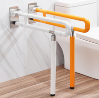 Haute qualité 80cm en acier inoxydable main courante douche poignées de sécurité mural salle de bain toilette barres d'appui en plusieurs tailles