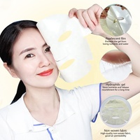 Máscara Facial de Colágeno Hidrogel com Vitamina C, Anti-idade, Firmadora, Hidratante, Vegana, Atacado, Marca Privada OEM