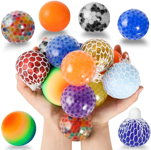 Wholesale 6cm Custom Mesh Squish <b>Ball</b> Fidgets Toy Popular Stress Relief <b>Ball</b> for Boys Girls Fashionable Kids' Toy 5 to 7 Years - Product Image 6