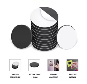 דואל מגנט דבק עצמית נקודות מגנטים למלאכות, מגנטים עם גיבוי דבק - Product Image 3