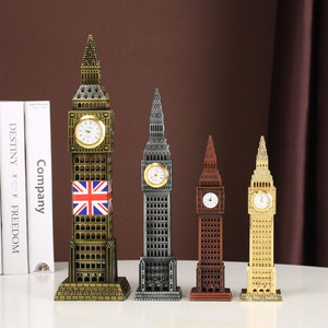 Recuerdo del Reloj Big Ben de Londres, Reino Unido, y Modelo de Metal del Reloj Big Ben de Londres, Regalo Empresarial - Product Image 1