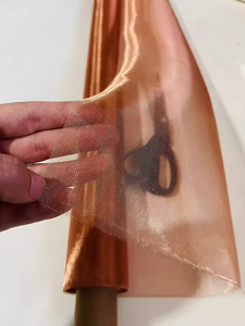 80-350mesh Faraday lồng dây đồng Lưới EMF che chắn lưới đồng chịu nhiệt dẫn điện - Product Image 3