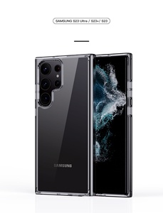 Funda de teléfono de lujo con logotipo impreso de cristal transparente para S24 S25 funda de teléfono móvil a prueba de golpes para <span class=keywords><strong>SamsungS23</strong></span> S24 S25 Ultra Case - Product Image 4