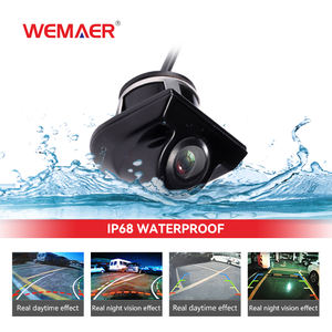 กล้องมองหลังรถยนต์ Wemaer กันน้ำระดับ IP68 มองเห็นในเวลากลางคืน ความละเอียด 1080P เลนส์กระจกความแม่นยำสูง พร้อมเส้นกะระยะช่วยจอด - Product Image 2