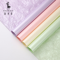 Papier de soie nacré Sinowrap, fournitures pour fleuristes, papier d'emballage pour fleurs, best-seller en gros