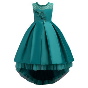 Style occidental fleur fille <span class=keywords><strong>robe</strong></span> de mariée 3-<span class=keywords><strong>D</strong></span> brodé petite princesse <span class=keywords><strong>robe</strong></span> de soirée formelle enfant <span class=keywords><strong>robe</strong></span> pour la performance - Product Image 2