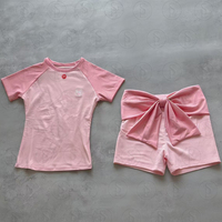 Ensembles de vêtements pour femmes, leggings de détente, imprimé à pois, logo personnalisé, chemises en coton de haute qualité, pantalons évasés, ensembles de vêtements de détente pour femmes