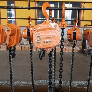 Cường độ cao hợp kim thép dập tắt điều trị nâng Chuỗi 1 tấn 2 tấn 3 tấn 5 tấn 10 tấn Hướng dẫn sử dụng chuỗi khối - Product Image 1