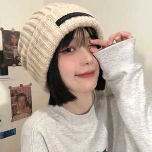 <span class=keywords><strong>Bonnet</strong></span> en coton/élasthanne tricoté lâche pour <span class=keywords><strong>femme</strong></span> – Protection chaude automne/hiver, couvre-visage, flatteur pour le visage, idéal pour la plage et les voyages - Product Image 1
