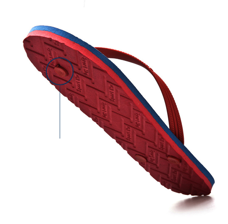 Cheap flip flop pe slides slipper sandals summer beach slippers printed for men flip flops manufacturer