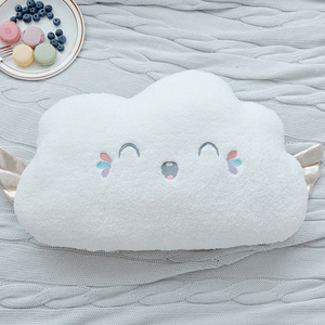 Cama decorativa para habitación de niños, almohada de felpa con forma de nube, Estrella y <span class=keywords><strong>luna</strong></span> - Product Image 4