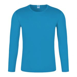 Cheap Blank Long Sleeve Tshirt Custom Sublimation Print logo Men Quick Dry Fit T <b>Shirt</b> <b>Polyester</b> High Quality Long Sleeve - Product Image 5