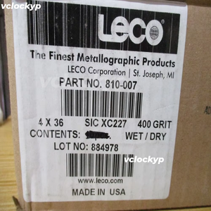Bande abrasive en carbure de silicium SIC Leco 810-007 810007 (lot de 9) - Product Image 2