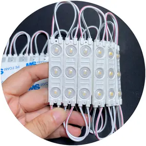 Lensa 1.2w DC12V 160 derajat smd2835 daya tinggi mini 63x13mm modul super led untuk huruf channel