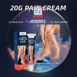 Sumimfun 20Gナチュラルハーブクリーム (体のけいれん性筋肉痛軽減) ふくらはぎのアキレス腱除去軟膏 - Product Image 2
