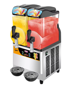 Machine à slush commerciale <span class=keywords><strong>12L</strong></span> (12 litres) avec 3 réservoirs en acier inoxydable, grande capacité, distributeur de boissons glacées, design simple et élégant - Product Image 2