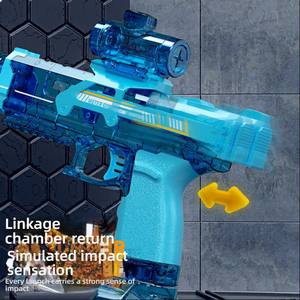 Pistola de Agua Eléctrica de Juguete de Plástico de Disparo Continuo de Alta Velocidad con Diseño de Ratón de Hielo, Pistola de Agua Eléctrica de Juguete para Niños - Product Image 6