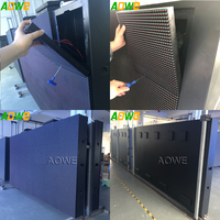 Panneau vidéo extérieur de matrice de points Led, 320x320 P10, Module d'affichage couleur
