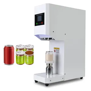 Automatic Electric PET Can Sealer Seamer Tin Can Closing Machine Tin Soft Drink Cup Cans Capping Sealing Machine Seal Machine