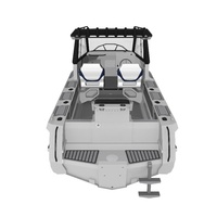 Bateau de pêche en aluminium Mer Vista Craft de 6,2 m (20 pieds) - Certificat CE/Bateau rapide