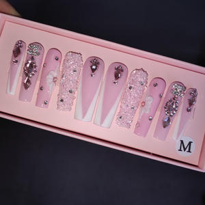 Alas 2024 <span class=keywords><strong>uñas</strong></span> francesas 3xl acrílico completo hecho a mano <span class=keywords><strong>uñas</strong></span> mayorista <span class=keywords><strong>uñas</strong></span> prensa de <span class=keywords><strong>uñas</strong></span> - Product Image 2