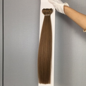 ผมต่อแบบเย็บด้วยเครื่องจักร Jasminebeauty Double Drawn Remy แท้ 100% แบบเย็บสองชั้น  ย้อมสีได้ - Product Image 2