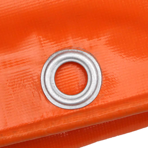 Bâche de protection solaire imperméable en PVC 500 GSM orange 3x3m pour <span class=keywords><strong>pergola</strong></span>, auvent, camion, bâche de protection pour bannière - Product Image 5