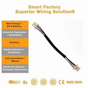 ODM OEM Aangepaste JST Molex Dupont Kabelassemblage MX1.25 Pitch 2 3 4 5 6-pins Vrouwelijke Stekker voor Huishoudelijke Apparaten Elektronica Bedrading - Product Image 2