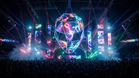 Pantalla LED VSLED P5 Alien para Festivales de Música Electrónica, Brillo de 500CD, Profundidad de Color de 16 Bits, Ángulo de Visión de 140° para Interiores