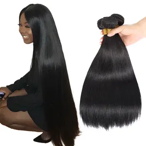 Wholesale Indian Hair 8-32 Inch Long Inch Straight Non Remy Hair Extension Human Hair Bundles Kenya Shop Online Apple Girl