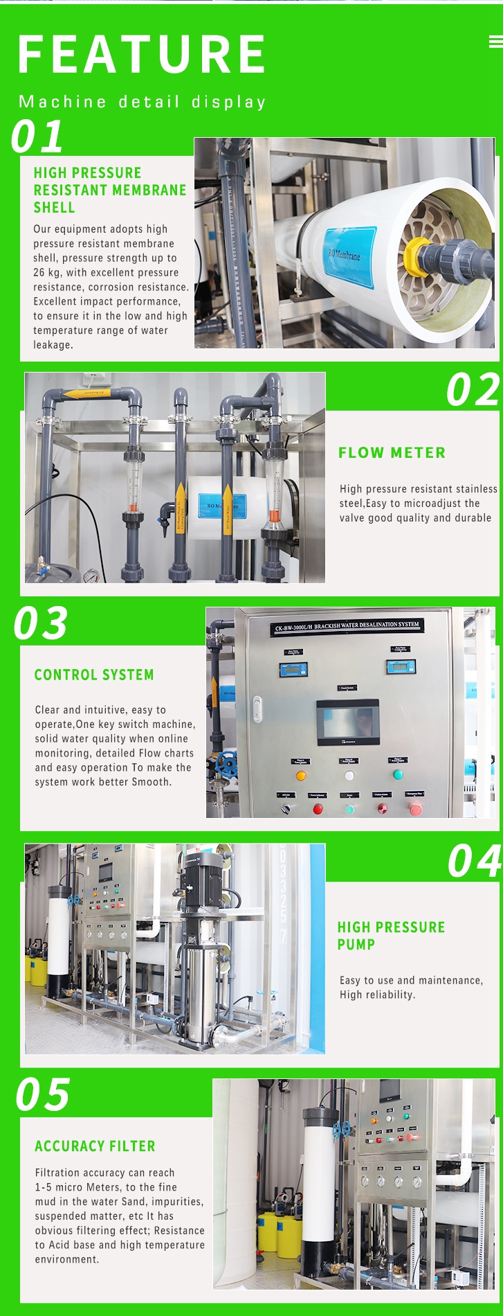 Máy Lọc Nước Bằng Thép Không Gỉ Inversa 3000 Planta De Purificador De Agua Máy Lọc Nước Ro Công Nghiệp