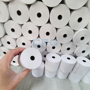 กระดาษพิมพ์ POS เคลือบเรียบพรีเมียมสำหรับซัพพลายเออร์ ขนาด 57x50 มม. 65 แกรม สำหรับพิมพ์สลากกินแบ่ง ตั๋วเดิมพัน ใบเสร็จความร้อนแบบม้วน - Product Image 5