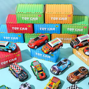 Caja Sorpresa de Coches de Juguete, Mini Vehículos de Carreras, Regalo para Niños 3+, Juguete de Plástico Unisex para Niños - Product Image 1