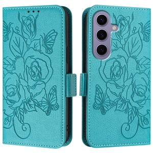 Mode Rose Floral Portefeuille Étui En Cuir Pour <span class=keywords><strong>Samsung</strong></span> <span class=keywords><strong>Galaxy</strong></span> S25 S24 Plus S22 Ultra S23 FE <span class=keywords><strong>Xcover</strong></span> 7 6 Pro <span class=keywords><strong>5</strong></span> 4 M55 M62 Couverture de Téléphone - Product Image 3