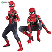 Déguisement de Jeu de Rôle pour Enfants : Tenue Spider-Man Super-Héros Américain Créative et Tendance pour Fête Costumée