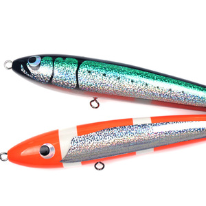 Pencil Lure 140g 24cm <b>Floating</b> Wood Tuna Marlin Ocean Boat <b>Fishing</b> - Product Image 5