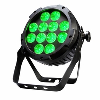 Nouvelles lumières dj scène événement lumière 12x18W RGBWAUV 6 en 1 slim led par plat
