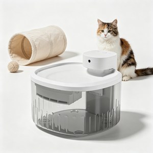 Food Grade Safe Pet Water Fountain Easy To Clean Detachable Parts Multi Pet Feeder - Product Image 1
