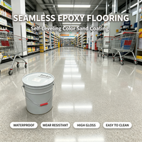 Mortier époxy coloré pour carrelage, application facile, étanche, pour la rénovation des sols de cuisine et de salle de bain
