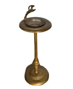 Cenicero Portátil de Diseño Nuevo, Retro, Moderno, Personalizado, Lujoso, para el Hogar, Ceniceros de Metal, Cenicero de Metal con Tapa Redonda y Soporte - Product Image 6