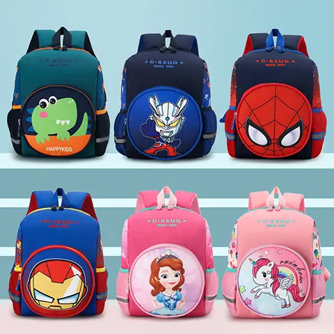 DL2301 नवीनतम पदोन्नति बच्चों प्यारा स्कूल बैग बच्चा बैग पशु कार्टून बच्चों बैग लड़कियों और लड़कों के लिए