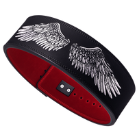 Ceinture de musculation avec boucle à levier, épaisseur de 12 mm et sangle gratuite de 4 pouces, musculation, powerlifting, soulevés de terre, squats, hommes et femmes