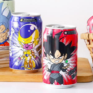 Agua con Gas de Baja Calorías con Sabor a Fruta de <span class=keywords><strong>Dragon</strong></span> <span class=keywords><strong>Ball</strong></span>, Son Goku, Naranja, Uva Blanca, Melocotón, Botella de 330 ml, Edición de Coleccionista - Product Image 4