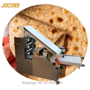 Máquina para hacer Chapati de corte continuo Máquina aplanadora de masa Máquina para tortillas a la venta