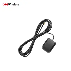 GPS BD External Patch 28dBi High Gain Ceramic Antenna With SMA Connector For Car With RG174 Cable