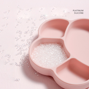 Grazioso <span class=keywords><strong>piatto</strong></span> in Silicone per bambini con Design antiscivolo con motivo a zampa di gatto con motivo animale <span class=keywords><strong>da</strong></span> pranzo con bastone per alimentazione per bambini - Product Image 3