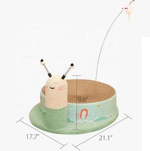 Dapat disesuaikan kokoh kayu kucing Pohon Terbaik memanjat bergerak kucing furnitur dengan bahan Sisal dikemas dalam karton - Product Image 5