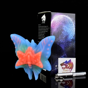 Vibrador de Mariposa YOCY, Estimulador Sexual Recargable por USB, Vibrador con Función de Fricción para Parejas Lesbianas, Juguetes Sexuales - Product Image 2