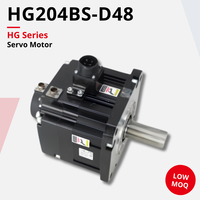 Moteur servo AC Mitsubishi HG204BS-D48 2 kW avec frein pour commande d'axe de machine-outil CNC